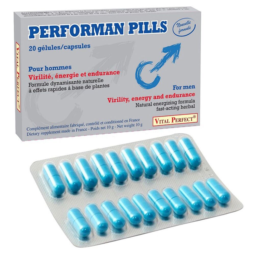 Vital Perfect Aphrodisiaque Performan Pills 20 Gélules