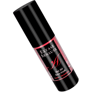 Extase Sensual - Olio Stimolante Heat Trip Alla Fragola 35 Ml