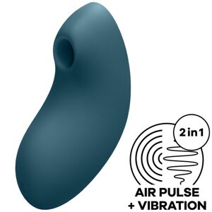 Satisfyer Air Pulse Satisfyer - Stimolatore E Vibratore A Impulsi D'Aria Vulva Lover 2 Blu