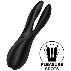 Satisfyer Vibrator Satisfyer - Vibratore Threesome 2 Nero