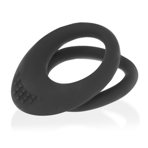 Ohmama Fetish Anello Ohmama Doppio In Silicone 3.5 Cm - 4.5 Cm