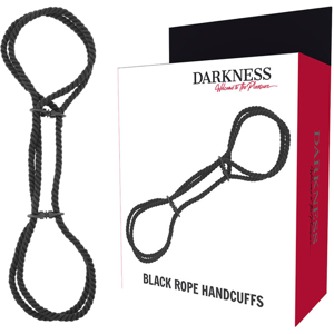 Darkness Bondage Darkness - Manette O Manette Alla Caviglia In Corda Di Cotone 100%.