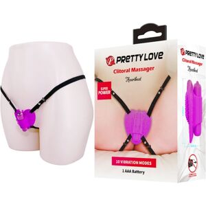 Pretty Love Flirtation Pretty Love - Massaggiatore Per Clitoride Heartbeat 10 Modalit Di Vibrazione Viola