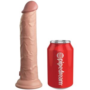 King Cock - Elite Vibratore Dildo Realistico E Telecomando In Silicone 23 Cm