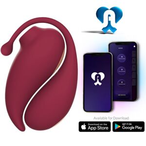 Adrien Lastic - Ventosa Clitoride Ispirazione + Uovo Vibrante Rosso - App Gratuita