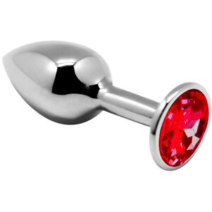 Alive - Piacere Anale Mini Plug Metal Rosso Taglia S