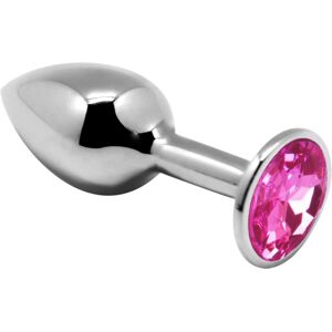 Alive - Piacere Anale Mini Plug Metal Rosa Taglia S