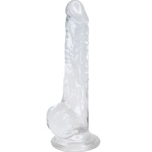 Alive - Pene Lusty Realistico Trasparente 18 Cm