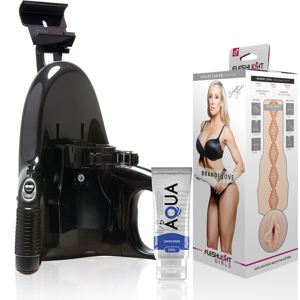 Fleshlight Girls Fleshlight - Brandi Love Vagina + Lancio Universale + Lubrificante Aqua Qualità 50 Ml