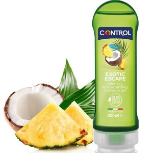 Control Lubes Control - 2 En 1 Massaggio E Piacere Esotico 200 Ml