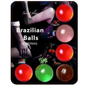 Secretplay Cosmetic Secretplay - Brasillian Balls Lubrificante Hot Balls 6 Unità