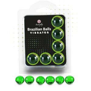 Secretplay Cosmetic Secretplay - Set 6 Vibratori Per Palline Brasiliani