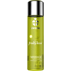 Swede - Fruity Love Olio Da Massaggio Effetto Riscaldante Vaniglia E Pera Oro 120 Ml