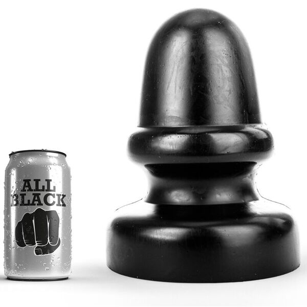 all black - plug anale 23 cm