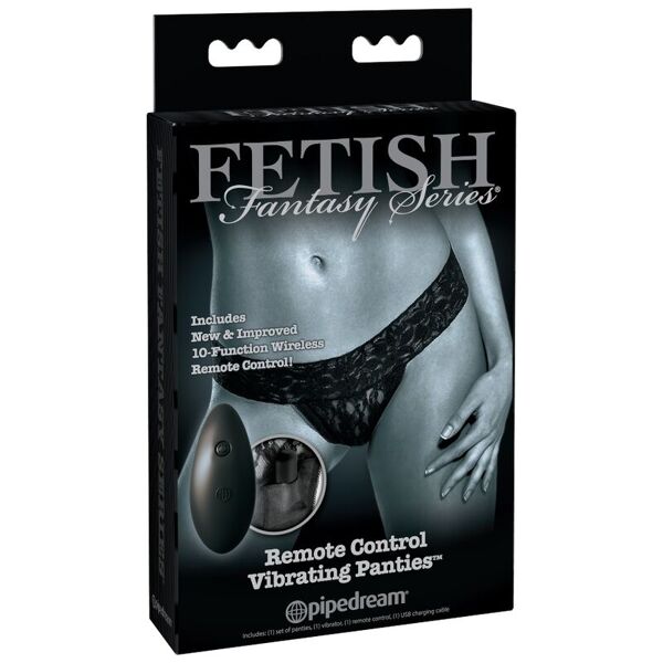 pipedreams fetish fantasy limited edition - mutandine vibranti con telecomando