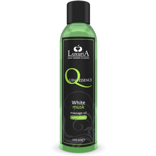 intimateline luxuria - quintessence olio da massaggio muschio bianco 150 ml