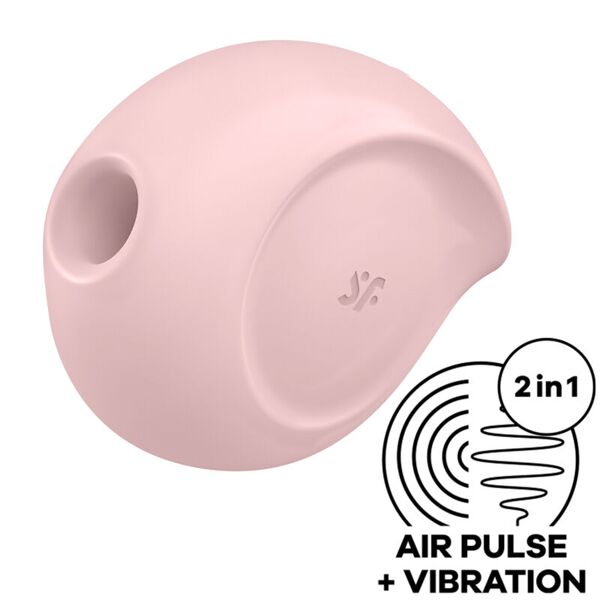 satisfyer air pulse satisfyer - stimolatore e vibratore sugar rush air pulse rosa