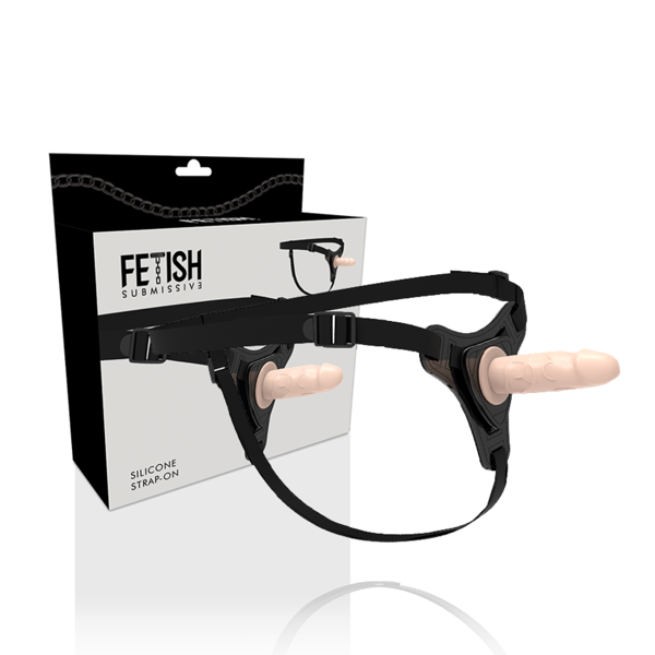 fetish submissive harness - silicone realistico carne 12,5 cm