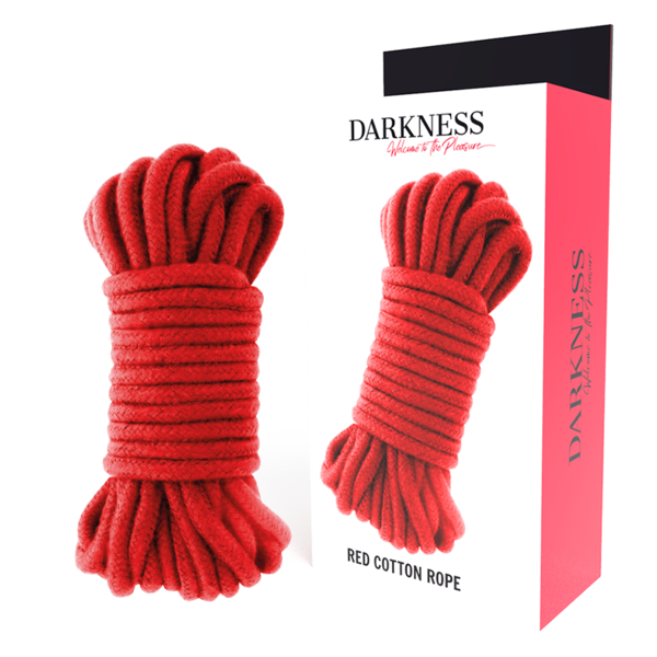 darkness bondage darkness - corda giapponese 10 m rosso