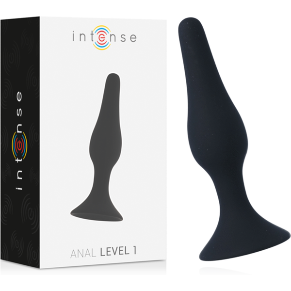 intense anal toys intense - livello anale 1 10,5 cm nero