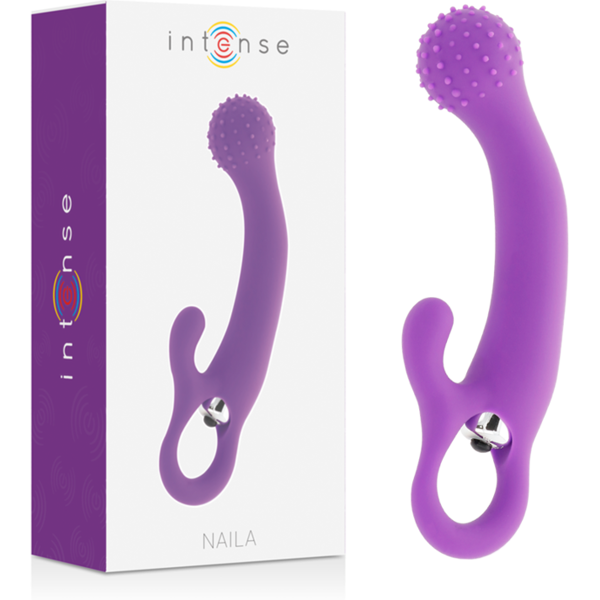 intense fun intense - naila vibrante in silicone lilla