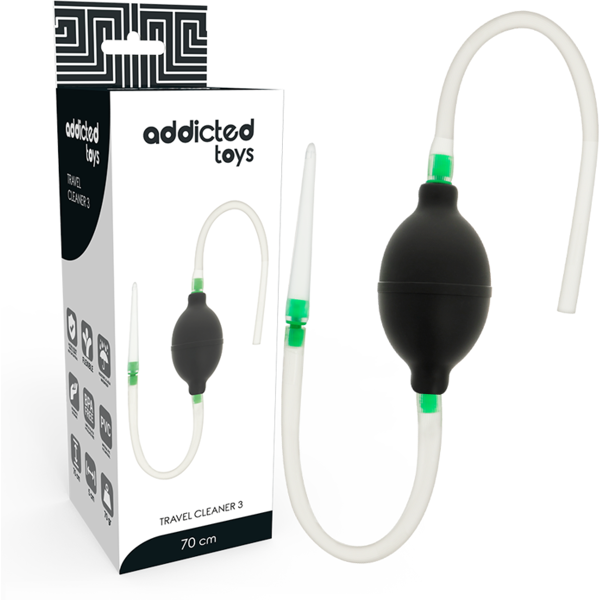 addicted toys - set di clistere nero