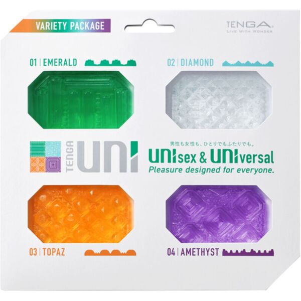 tenga - confezione ditale masturbatore uni variety 4 unit