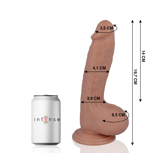 mr. intense mr intense - 17 pene realistico 19.7 cm -o- 4.1 cm