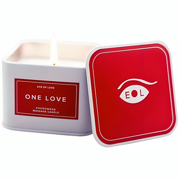 eye of love - candela da massaggio one love per donne 150 ml