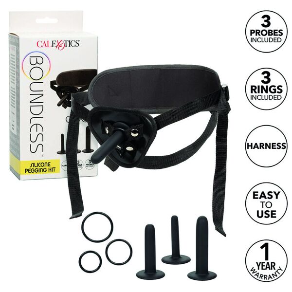 california exotics - boundless kit di pegging in silicone