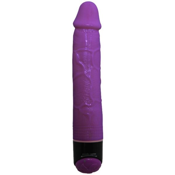 baile - vibratore realistico sex colorato lilla 23 cm