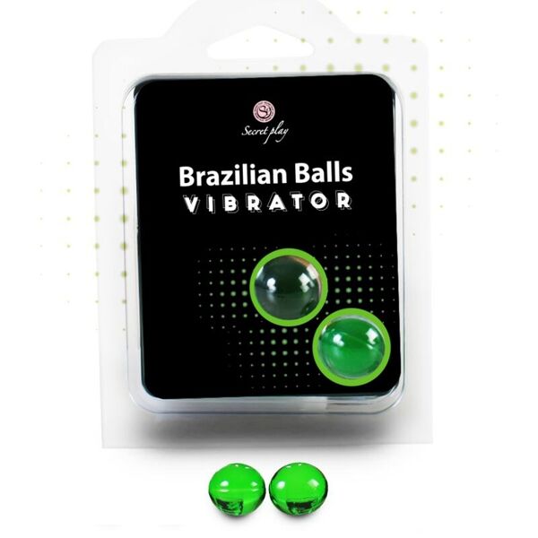 secretplay cosmetic secretplay -set di 2 palline brasiliane shock