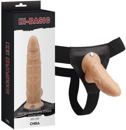 CHISA NOVELTIES Strap On Hollow Cock