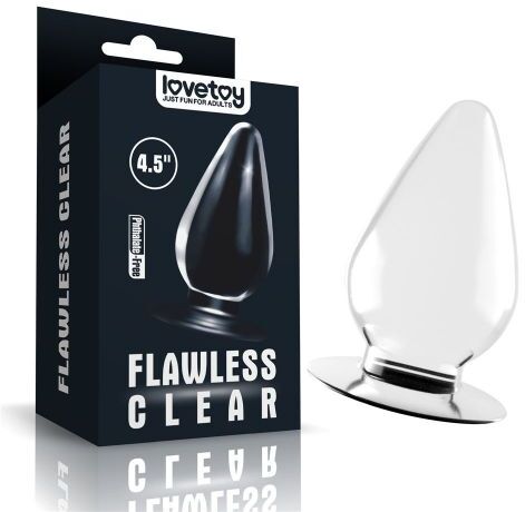 LOVETOY Plug anale Flawless Clear