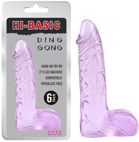 CHISA NOVELTIES Dildo Loving Me Purple