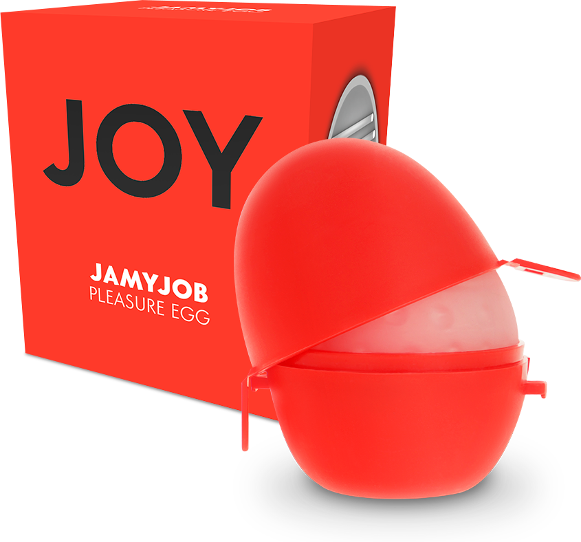 Jamyjob - Egg Masturbatore Versione Rossa Discrett