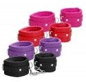 Ouch! Manette per Polsi Plush Leather Wrist Cuffs