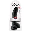 Pipedream Fallo a Ventosa con Testicoli King Cock 22,9 cm Nero