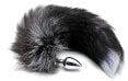 Alive Plug Anale Coda di Volpe S Black &amp; White Fox Tail