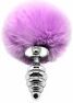 Alive Plug Anale Coda di Coniglio Fluffy Twist S Rosa