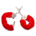 Lovehoney Manette Pelliccia Sintetica Furry Handcuffs Rosso