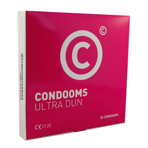 Condoomfabriek Ultra Dun Feeling Condooms - 36 stuks