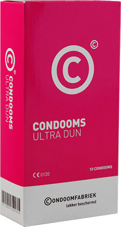 Condoomfabriek Ultra Dun Feeling Condooms - 10 stuks