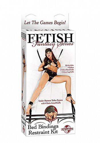 Fetish Fantasy Pipedream Bed Bindings Restraint Kit