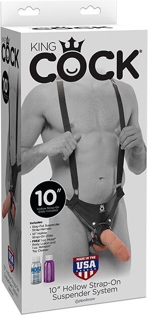 King Cock strap-on harnas 25cm