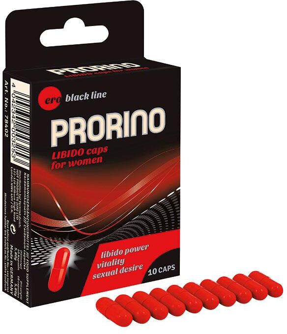 Prorino libido capsules voor vrouwen - 10 capsules