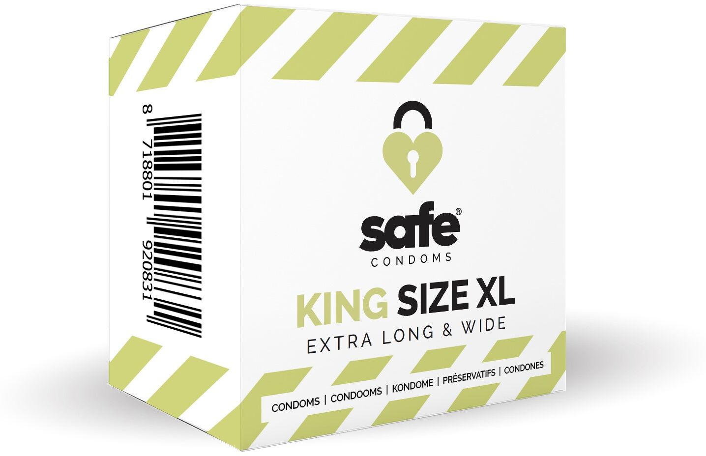 Safe King Size XL Condooms - 5 stuks