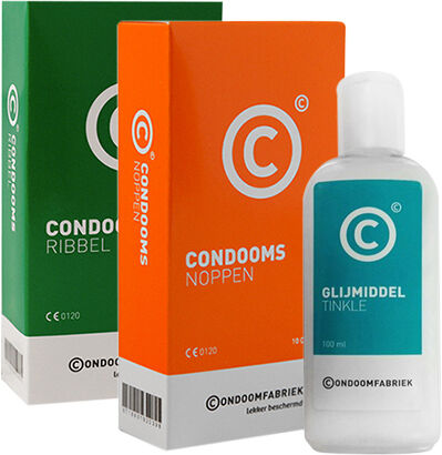 Condoomfabriek Extra Stimulatie Condoom Pakket