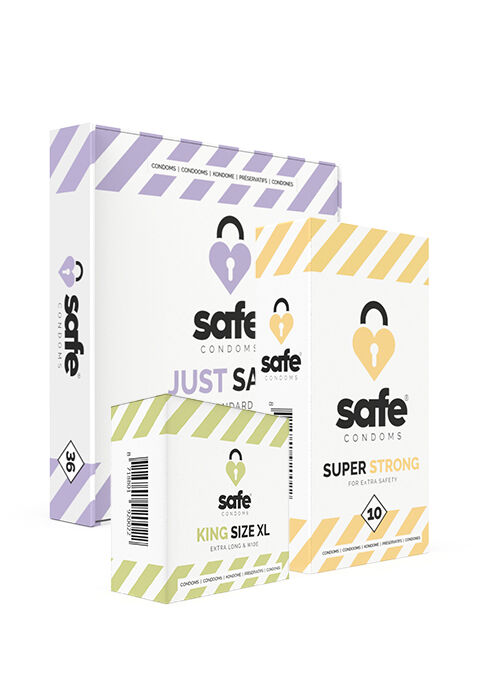 Safe Piramide Condooms Pakket - 51 stuks