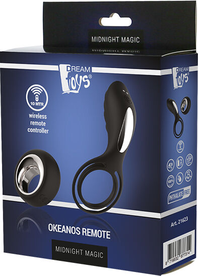 Dream Toys Midnight Magic Okeanos Remote vibrator